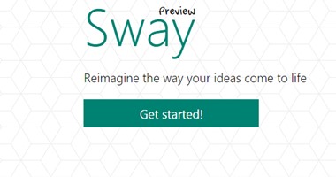 Microsoft Sway  متاح الآن للجميع مع توفير العديد من المميزات