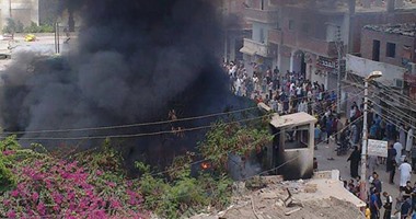 دائرة إرهاب الشرقية تحجز قضية حرق قسم شرطة القرين لـ30 ديسمبر للحكم