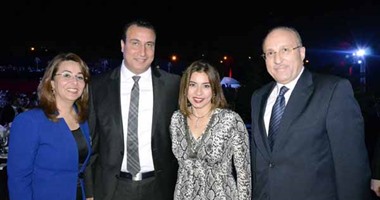 نجوم الفن والسياسة فى العيد العاشر لجمعية رجال الأعمال المصرية السويسرية