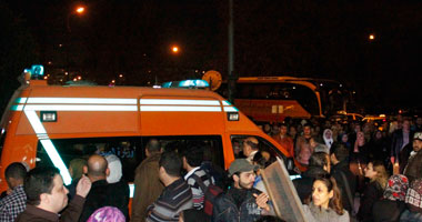 وصول جثامين ضحايا حادثة سانت كاترين إلى مطار ألماظة