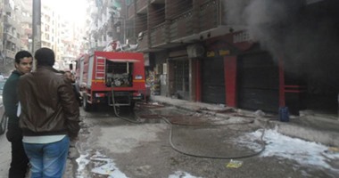 الحماية المدنية تسيطر على حريق نشب بشقة بالإسكندرية