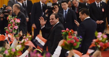 الرئيس السيسى يتوجه إلى مطار شينجدو لمغادرة الصين عائداً للقاهرة