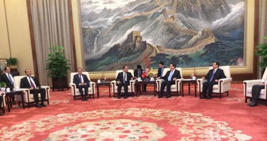 الرئيس السيسى يشهد التوقيع على عدد من الاتفاقيات بين مصر والصين