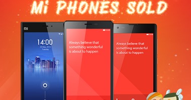 Xiaomi تبيع مليون هاتف ذكى فى الهند حتى الآن