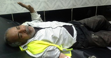 ننشر أول صور للمصابين فى "حادث مصنع الأسمنت" شمال سيناء