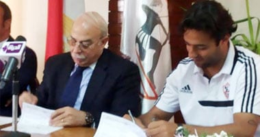 رسميًا.. ميدو يوقع للزمالك لموسمين ونصف