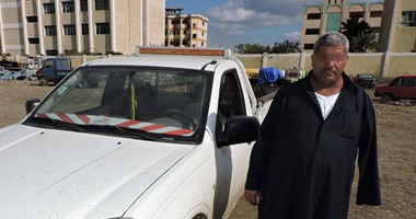 بالصور.. ضبط سائق مبتور الزراع يقود سيارة ربع نقل بكفر الشيخ
