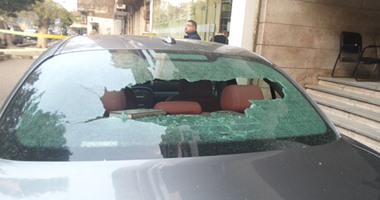 النيابة تعاين موقع استشهاد شرطيين برصاص ملثمين بميدان سفنكس