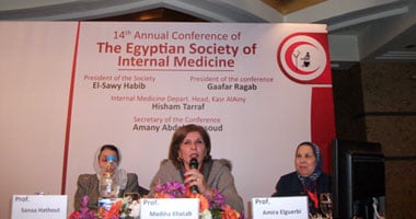 زرع الأعضاء وأمراض الكلى يتصدران أعمال مؤتمر المصرية لأمراض الباطنة