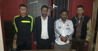 سقوط عصابة لسرقتهم مليون جنيه من رواد البنوك بحلوان