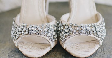 بالصور.. أفضل تصميمات أحذية الزفاف لعام 2015