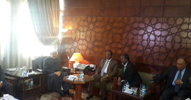 الإمام الأكبر يستقبل الرئيس الصومالى بمشيخة الأزهر
