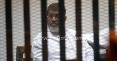 بدء أولى جلسات محاكمة مرسى و10 آخرين فى قضية التخابر مع قطر