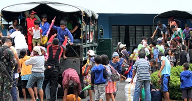 إجلاء مليون شخص فى الفلبين بسبب إعصار "هاجوبيت"