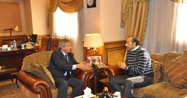 وزير الرياضة يبحث أزمة عضويات الزمالك مع رئيس رابطة النقاد الرياضيين