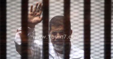 تأجيل محاكمة مرسى و14 آخرين فى أحداث قصر الاتحادية لباكر