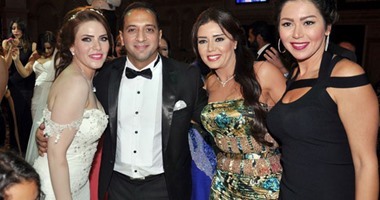 حفل زفاف شقيق الفنانة رانيا يوسف بحضور عدد من نجوم الفن والشخصيات العامة