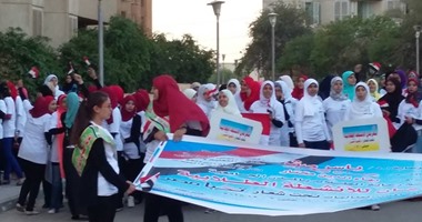 بالصور..انطلاق مهرجان الأنشطة لطالبات المدينة الجامعية بحلوان