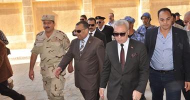 محافظ بورسعيد ومدير الأمن يتفقدان اللجان الانتخابية بـأشتوم الجميل 