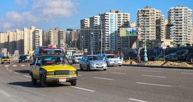 بالصور.. تحسن الأحوال الجوية بالإسكندرية بعد هطول أمطار غزيرة
