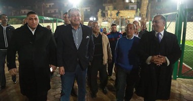 وزير الشباب والرياضة يتفقد مركز شباب الجمالية قبل افتتاحه