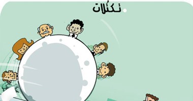 تكتلات الأحزاب تحت قبة البرلمان فى كاريكاتير "اليوم السابع"