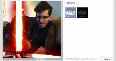 "فيس بوك" تسمح للمستخدمين إضافة فلتر "حرب النجوم" إلى صورة البروفايل