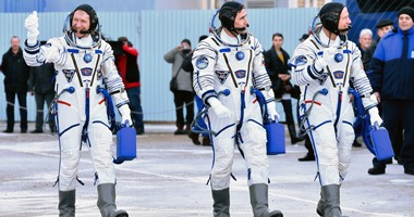 ناسا: هبوط كبسولة تقل ثلاثة رواد فضاء في كازاخستان