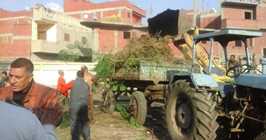 بالصور..رئيس مدينة طنطا ونائب برلمانى يتابعان أعمال التطوير بقرية محلة منوف