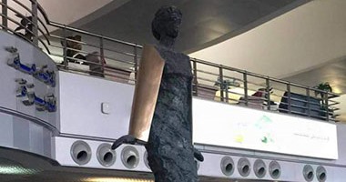 رواد فيس بوك: تمثال "مصر المحروقة"آخر المنضمين لسلسلة "تشويه التماثيل"