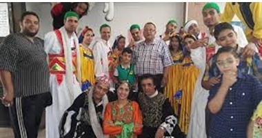 فرقة الغربية للفنون الشعبية  تمثل مصر فى مهرجان التمور الدولى بتونس