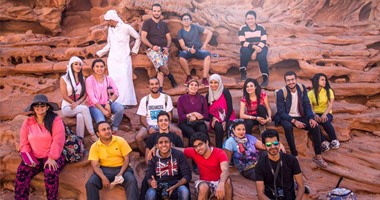 بالفيديو والصور.. طلاب بسياحة وفنادق يدشنون حملة لتنشيط السياحة فى مصر