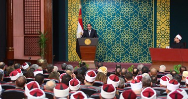 اليوم.. الرئيس يبعث برسائل مصر للسلام فى الاحتفال بالمولد النبوى