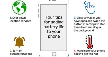 ديلى ميل: 4 نصائح لإطالة عمر بطارية هاتفك الآيفون