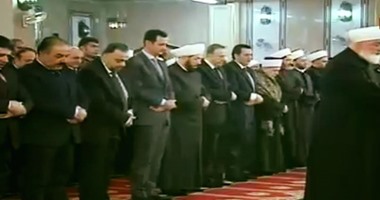 بالصور.. رئيس سوريا يشارك فى إحياء ذكرى المولد النبوى بجامع الأكرم بدمشق