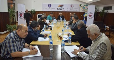 اللجنة المنظمة تتفق مع مندوبى الوزارات على خطة تأمين بطولة إفريقيا لليد
