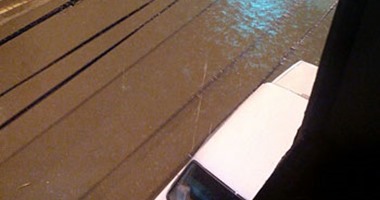 صحافة المواطن.. بالصور: غرق شارع المهدى العباسى فى محرم بك بمياه الأمطار