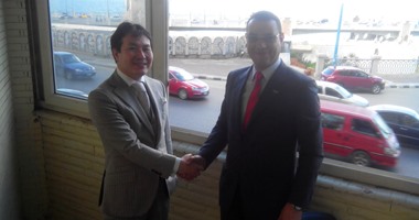 نائب المنتزه بالإسكندرية يلتقى مستشار الشؤون السياسية للسفارة اليابانية 