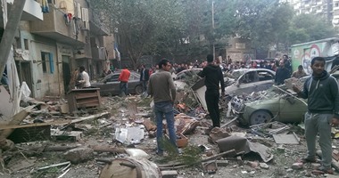 حصر خسائر انفجار "فيصل":تهشم 12 سيارة وتضرر 3 عقارات وإصابة 11 ووفاة 3