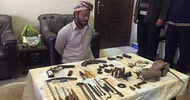 أمن الإسكندرية يضبط ورشة لتصنيع الأسلحة بمحرم بك