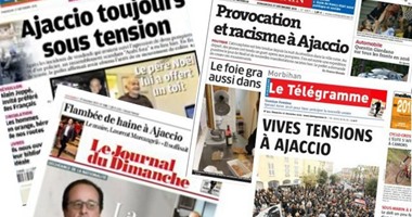 كتّاب فرنسا ينددون بأحداث العنف ضد المسلمين فى "كورسيكا"