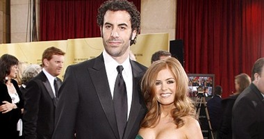 الممثل ساشا بارون كوهين وزوجته يتبرعان بمليون دولار للاجئين السوريين