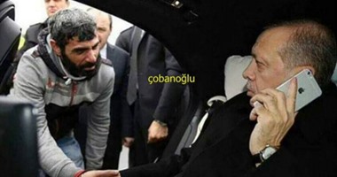 فضيحة.. بالصور.. إنقاذ أردوغان لمواطن تركى من الموت "تمثيلية" لرفع شعبيته