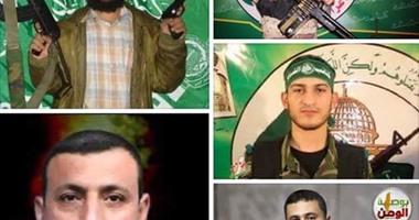 "كتائب القسام" تنشر أسماء وصور عناصرها المسؤلة عن عملية أسر شاليط