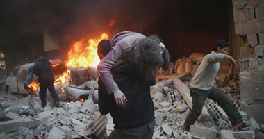 مقتل 333 مدنيا فى القصف المتوصل على حلب السورية خلال 3 أسابيع