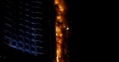 مدير الدفاع المدنى بدبى: فرق الإطفاء أخلت الفندق وسيطرت على 65 % من الحريق