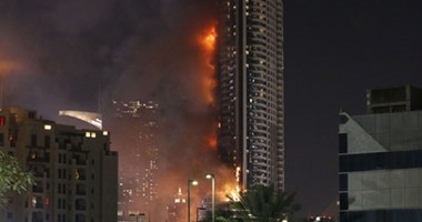 مدير عام شرطة دبى: 14 إصابة بسيطة جراء حريق فندق العنوان