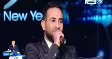 بالفيديو.. الفنان أحمد سعد ينشد ابتهال "مولاى" للنقشبندى بـ"آخر النهار"