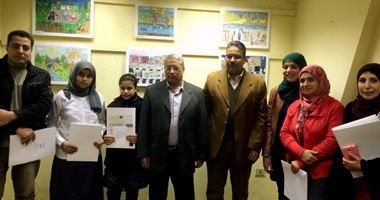 تكريم أطفال أتيليه شرق الدلتا ورئيس الإقليم يوزع شهادات تقدير على الفائزين