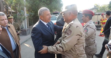 مدير أمن الغربية يستعرض خطط تأمين أعياد الكريسماس مع قائد المنطقة العسكرية 